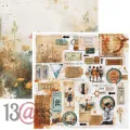 papier scrapbook 13Arts - retroteca [zestaw 12" x 12"]