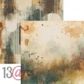 papier scrapbook 13Arts - retroteca [zestaw 8" x 8"]