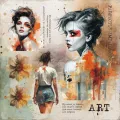 papier scrapbook 13Arts - retroteca [zestaw 8" x 8"]