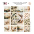 papier scrapbook 13Arts - retroteca [zestaw 8" x 8"]