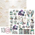 papier scrapbook 13Arts - tales of the sand [zestaw 12" x 12"]