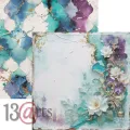 papier scrapbook 13Arts - tales of the sand [zestaw 8" x 8"]