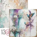 papier scrapbook 13Arts - tales of the sand [zestaw 8" x 8"]