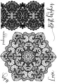 stempel polimerowy 13Arts - crocheted A6