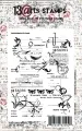 stempel polimerowy 13Arts - vintage letter A7