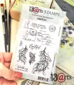 stempel polimerowy 13Arts - secret garden A6