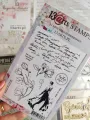 stempel polimerowy 13Arts - girl in love A6