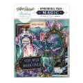 papierowe elementy Mintay Art Journal - magic