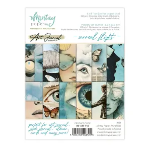 zeszyt papierów do scrapbookingu Mintay Art Journal 15x20 - surreal flight