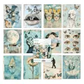 zeszyt papierów do scrapbookingu Mintay Art Journal 15x20 - surreal flight