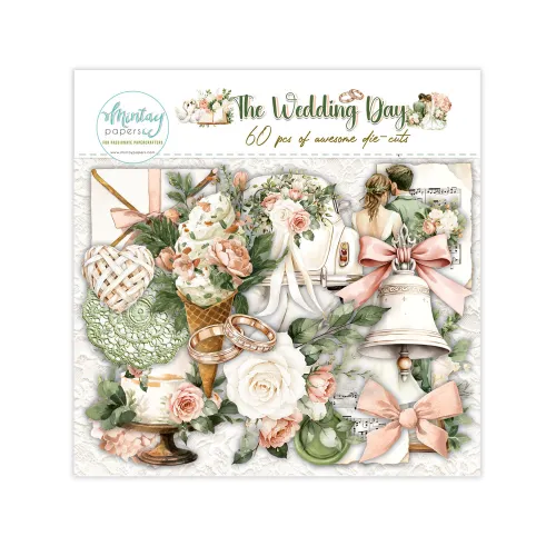 zestaw dodatków die-cut Mintay - the wedding day [ephemera]
