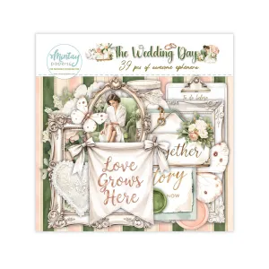 zestaw dodatków die-cut Mintay - the wedding day [ephemera]