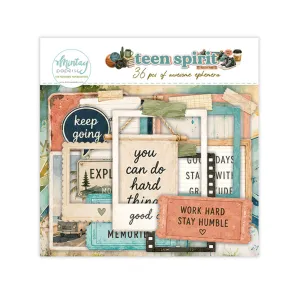zestaw dodatków die-cut Mintay - teen spirit [ephemera]