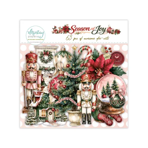 zestaw dodatków die-cut Mintay - season of joy [ephemera]