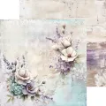 papier scrapbook Craft o'clock - flowers of delight - zestaw bazowy mix 20x20 cm