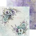 papier scrapbook Craft o'clock - flowers of delight [zestaw 8" x 8"]