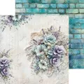 papier scrapbook Craft o'clock - flowers of delight [zestaw 8" x 8"]
