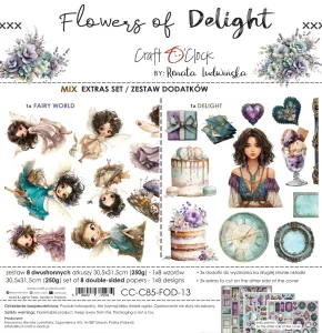 zestaw dodatków - flowers of delight - mix