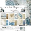 papier scrapbook Craft o'clock - mrs. elegance - zestaw bazowy 20x20 cm