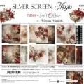 papier scrapbook Craft o'clock - silver screen magic - zestaw bazowy mix 20x20 cm