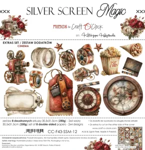 zestaw dodatków - silver screen magic - cinema