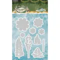 wykrojnik Studio light - trees and snow [SL-CF-CD1113]