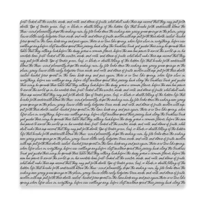 stempel gumowy Hero Arts - birdsong script