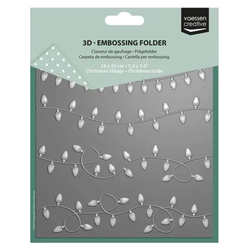 folder do embossingu 3D Vaessen Creative bulbs [3625-0602]