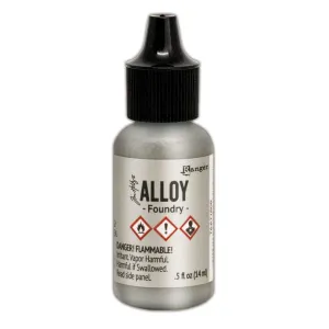 tusz alkoholowy Ranger alloy alcohol ink - foundry (srebny)