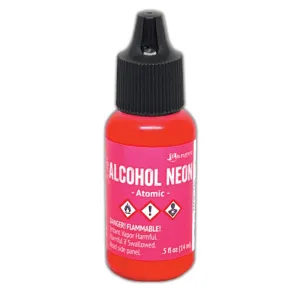 tusz alkoholowy Ranger neon alcohol ink - atomic (różowy)