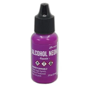 tusz alkoholowy Ranger neon alcohol ink - razzle (fioletowy)