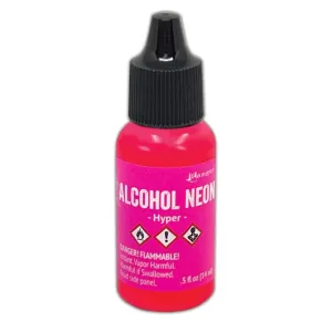 tusz alkoholowy Ranger neon alcohol ink - hyper (różowy)