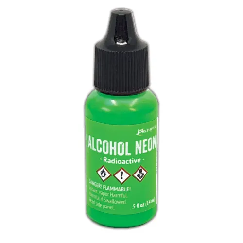 tusz alkoholowy Ranger neon alcohol ink - radioactive (zielony)