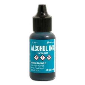 tusz alkoholowy Ranger alcohol ink - turquoise (turkusowy)