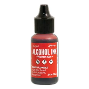 tusz alkoholowy Ranger alcohol ink - watermelon (czerwony)