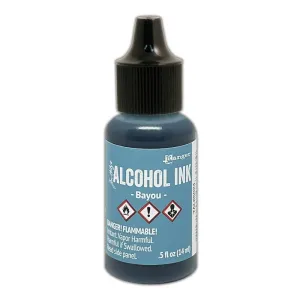 tusz alkoholowy Ranger alcohol ink - bayou (niebieski)
