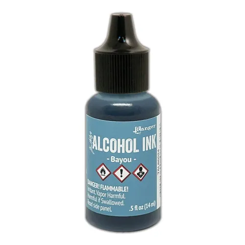 tusz alkoholowy Ranger alcohol ink - bayou (niebieski)