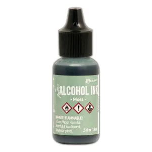 tusz alkoholowy Ranger alcohol ink - moss (zielony)