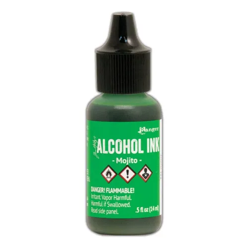 tusz alkoholowy Ranger alcohol ink - mojito (zielony)