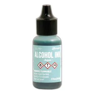 tusz alkoholowy Ranger alcohol ink - aqua (niebieski)