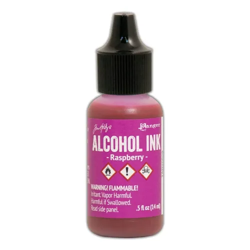 tusz alkoholowy Ranger alcohol ink - raspberry (różowy)
