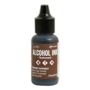 tusz alkoholowy Ranger alcohol ink - teakwood (brązowy)