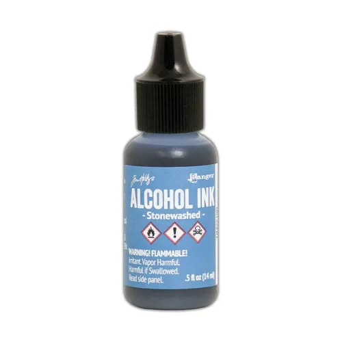 tusz alkoholowy Ranger alcohol ink - stonewashed (niebieski)
