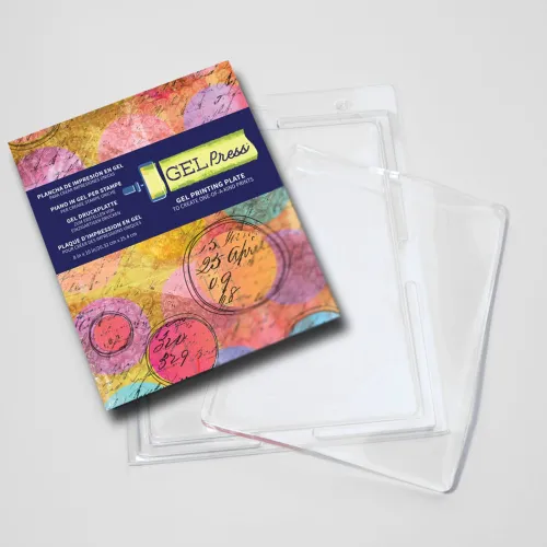 płytka żelowa do monoprintingu / monotypii Gel Press - gel printing plate prostokąt 20,32 x 25,4 cm (8" x 10")  (USZKODZONE OPAKOWANIE)