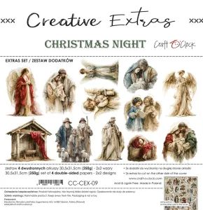 zestaw dodatków - creative extras - christmas night