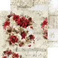 papier scrapbook Craft o'clock - spirit of christmas - zestaw bazowy mix 20x20 cm