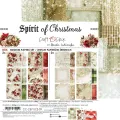 papier scrapbook Craft o'clock - spirit of christmas - zestaw bazowy mix 20x20 cm
