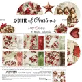 papier scrapbook Craft o'clock - spirit of christmas - zestaw bazowy mix 20x20 cm