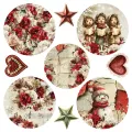 papier scrapbook Craft o'clock - spirit of christmas - zestaw bazowy mix 20x20 cm
