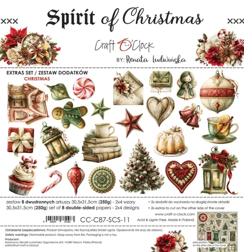 zestaw dodatków - spirit of christmas - christmas